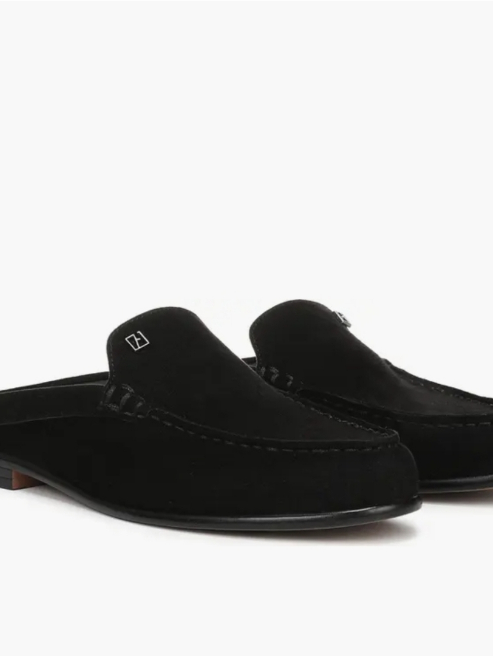 NIB Franco Sarto Black Mavis Mule Size 7.5M